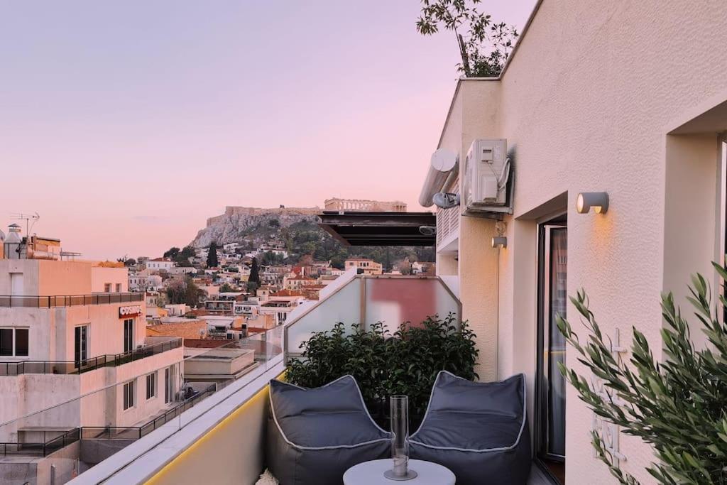 Apartmán Heated Plunge Pool & Firepit Acropolis Penthouse Atény Exteriér fotografie