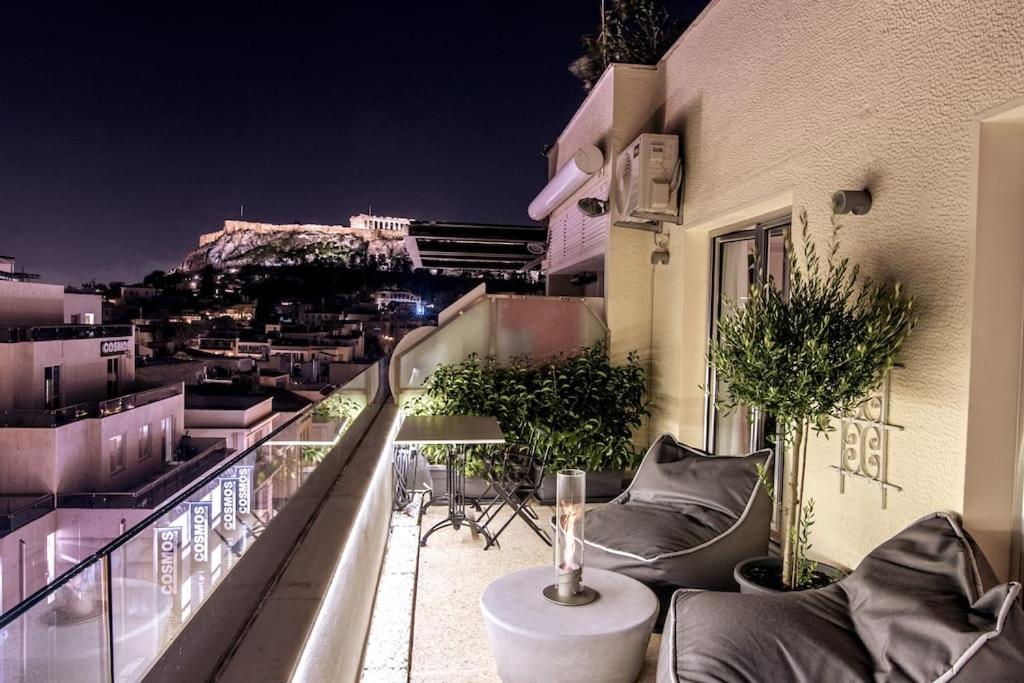 Apartmán Heated Plunge Pool & Firepit Acropolis Penthouse Atény Exteriér fotografie